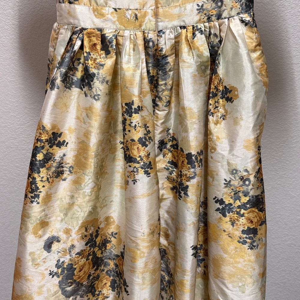 BHLDN Aurora Puff-Sleeve Taffeta Maxi Dress - Picture 7 of 11